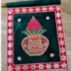 Lagan Patrika Dark Green Wedding Card